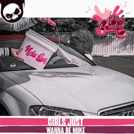 Nuke Guys GIRL EDITION Wash Bucket 3.5 GAL + Snappy pink