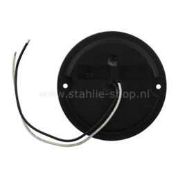 Q-Parts Mistachterlicht 9v - 30v 12 LED Ø 95mm