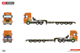 Holtrop vd Vlist; SCANIA R HIGHLINE CR20H 6X2 MIDLIFT AXLE SEMI LOW LOADER - 4 AXLE