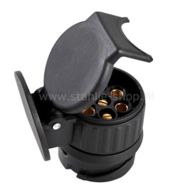 Q-Parts Verloopstekker PVC kort 13-polig -> 7-polig
