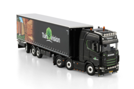 Tuinvision Group BV; SCANIA S HIGHLINE CS20H 6X2 TWIN STEER TRIDEC CURTAINSIDE TRAILER - 3 AXLE