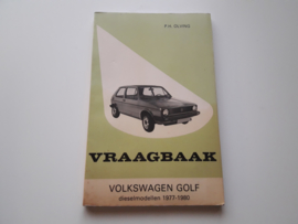 Vraagbaak Volkswagen Golf 1977-1980 Dieselmodellen