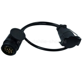 Q-Parts Verloopkabel 80cm 13-polig -> 7-polig