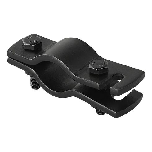 Q-Parts Hulpkoppeling met sleuf, zwart in blister