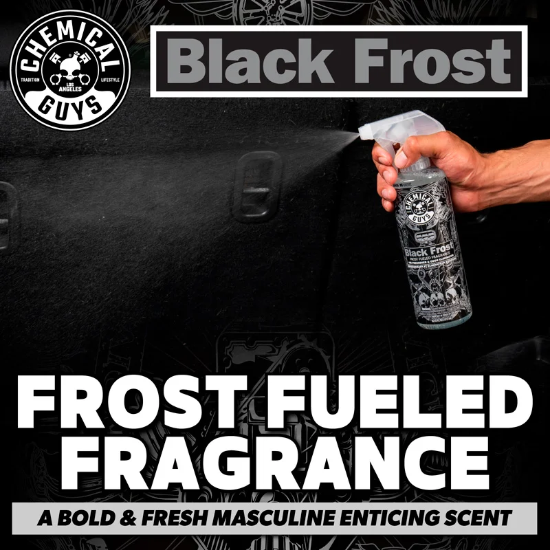 Chemical Guys Black Frost Scent Air Freshener & Odor Eliminator (473ml)