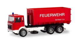 MAN F8 Afzetcontainerl.LKW Feuerwehr