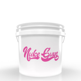 Nuke Guys GIRL EDITION Wash Bucket 3.5 GAL + Snappy pink