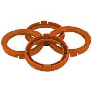 Centreer ring set 73.0->67.1mm Orange