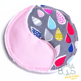 "Pink or blue raindrop" 1 g/j easy tube pad