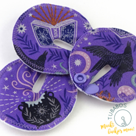 "Witches Spells" set van 3 g/j sondepads