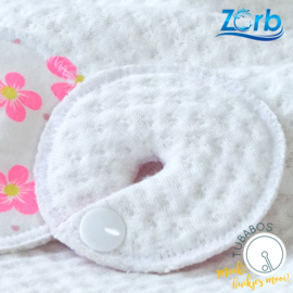 Sondepad met  Zorb® 3D Bamboo Dimple Silver Fabric with SILVADUR™