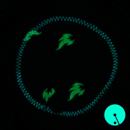 Drakes - glow in the dark - 1 tube pad