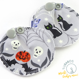 "Glow in the dark Halloween" set van 2 g/j sondepads