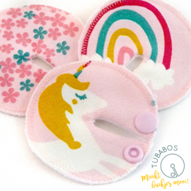 "Sunny Unicorn" set van 3 g/j sondepads