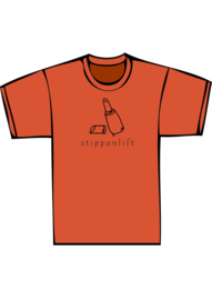 Stippenlift - zwarte print