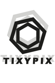 TIXYPIX txt yes - witte print