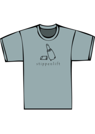 Stippenlift - zwarte print