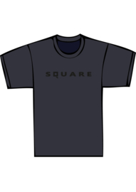 Square - zwarte print