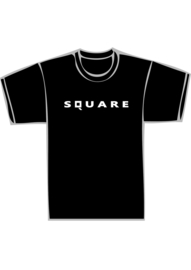 Square - witte print