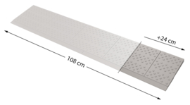 Verbredingsset 24 cm voor modulaire drempelhulp