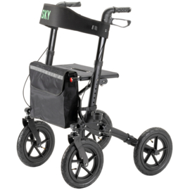 Sky Air lichtgewicht outdoor rollator met luchtbanden