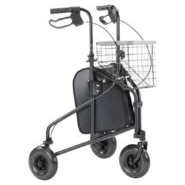 Driewiel indoor rollator