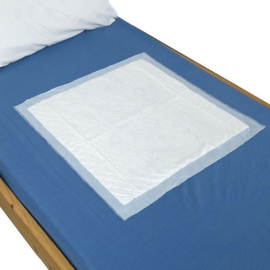 Wegwerp incontinentie bed onderleggers 60 x 60 cm (25 stuks)