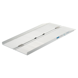 Opvouwbare oprijplaat aluminium - 122 cm