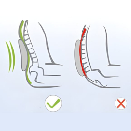 MultiMotion lumbaalkussen / rugkussen