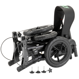 Sky Air lichtgewicht outdoor rollator met luchtbanden