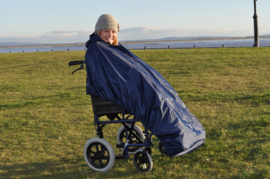 Regenkleding Mac zonder mouwen, ongevoerd