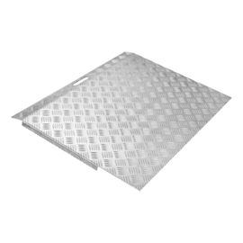 Drempelhulp aluminium (5 t/m 15 cm)