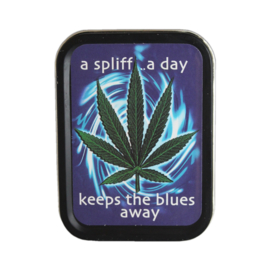 Metal Stash Box - Spliff a Day