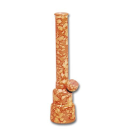 Glass Bong - Full Colored - Orange