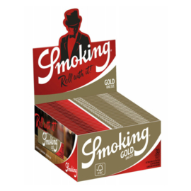 Smoking - King Size Slim Paper - Gold (50/Box)
