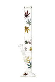 Glass Bong - Multi Leaf