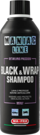 Maniac- Black & Wrap shampoo