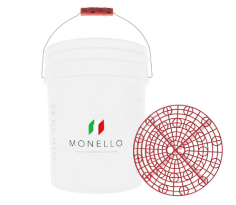 Secchio Con Guardia Nero - Detailing Bucket