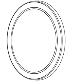Lens / O-Ring voor NOVA 4 SPS & Multimatch 3