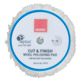 Rupes - Cut & Finish Rotary Wool Pads - 125mm