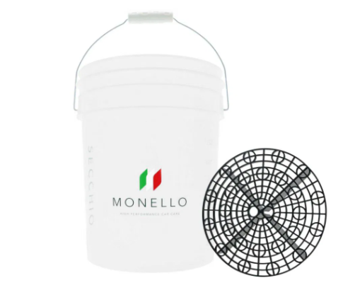 Secchio Con Guardia Nero - Detailing Bucket