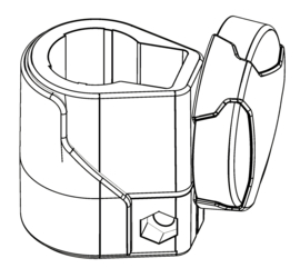 Buisklem voor Tripod - Ø 28mm