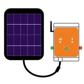 LUDA Solar charger, laat de zon uw FenceAlarm opladen