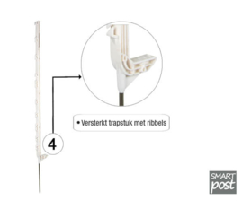 SMART paal groen 115cm met 11 ogen 5 stuks 