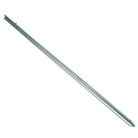 Aardpen verzinkt. T-profiel 100 cm