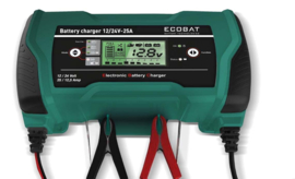 ECOBAT EBC25EU-12V / 24V-25A LADER