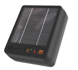 Gallagher S6 Solar schrikdraadapparaat incl. Lithium batterij (3.2 V - 6 Ah)