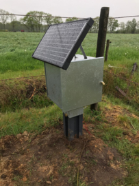 Antidiefstalbox op paal Solarfence 