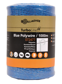 Gallagher Kunststofdraad blauw 1000m