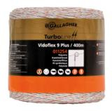 Gallagher Vidoflex 9 TurboLine Plus wit 400m